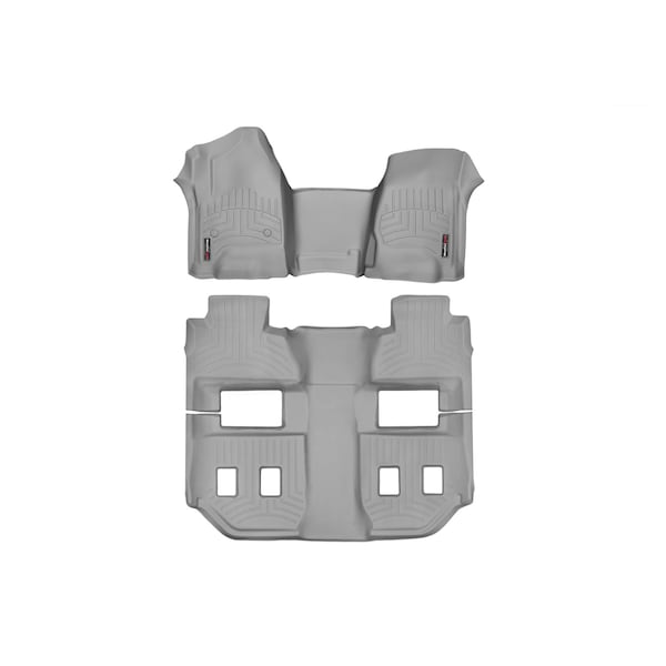 Front and Rear Floorliners - Over The Hump, 465431-466073